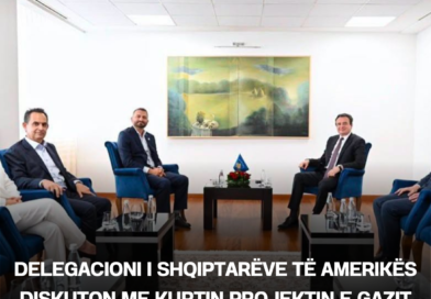 Delegacioni i shqiptarëve të Amerikës diskuton me Kurtin projektin e gazit të lëngshëm amerikan për Kosovën