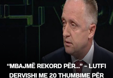 “Mbajmë rekord për…” – Lutfi Dervishi me 20 thumbime për realitetin shqiptar