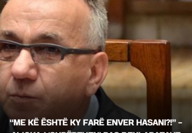 “Me kë është ky farë Enver Hasani?!” – Aliçkaj ‘shpërthen’ pas deklaratave për Aneksin e Ohrit