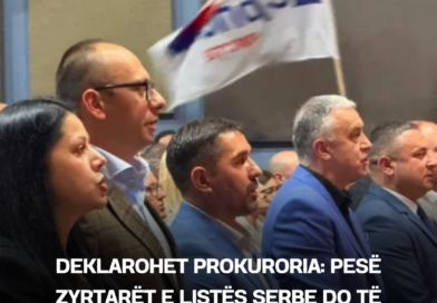 Deklarohet Prokuroria: Pesë zyrtarët e Listës Serbe do të intervistohen si të pandehur