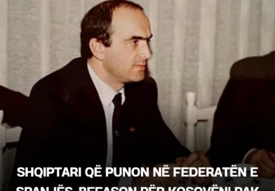 Shqiptari që punon në Federatën e Spanjës, befason për Kosovën! Pak kush e thotë