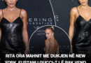 Rita Ora mahnit me dukjen në New York, fustani i Gucci-t lë pak vend për imagjinatë