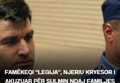 Famëkeqi “Legija”, njeriu kryesor i akuzuar për sulmin ndaj familjes Jashari