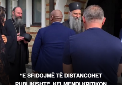 “E sfidojmë të distancohet publikisht!”, Kelmendi kritikon Muhaxherin për takimet me Porfirijen