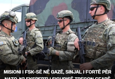 Misioni i FSK-së në Gazë, sinjal i fortë për NATO-n? Eksperti i sigurisë tregon çfarë mund të ndodhë