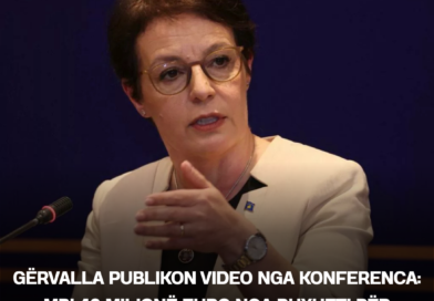 Gërvalla publikon video nga konferenca: Mbi 40 milionë euro nga buxheti për mbrojtjen e krerëve të UÇK-së