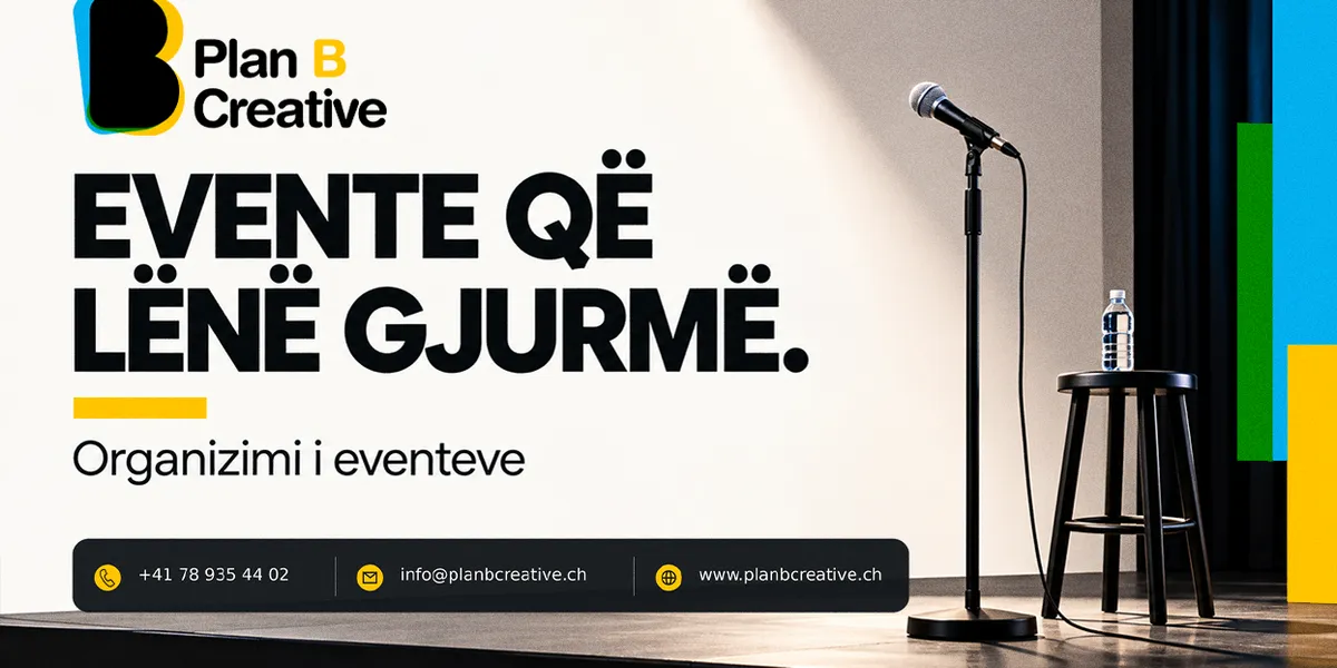 Organizimi i eventeve me Plan B