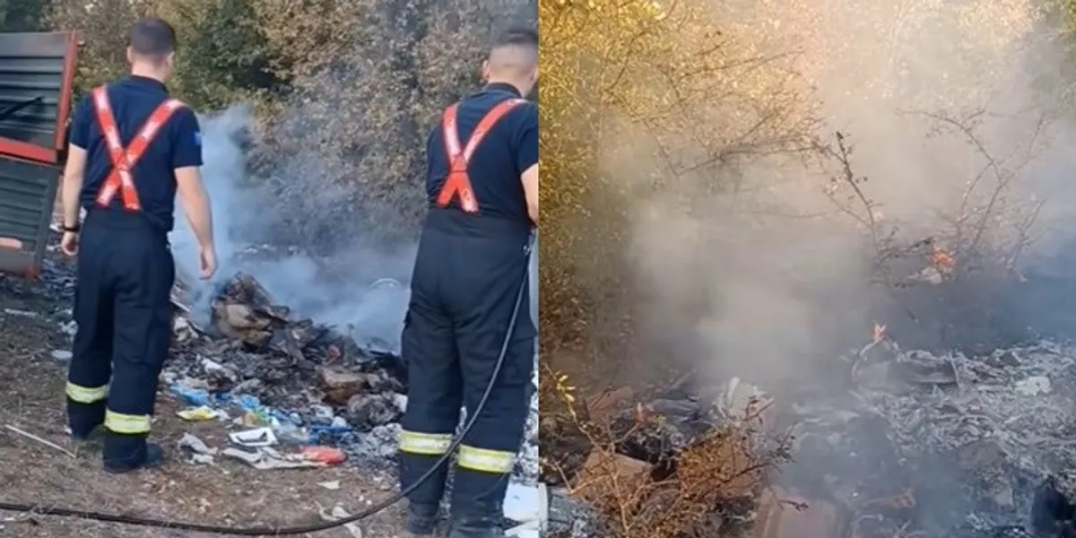 Zjarrfikësit e Prizrenit parandalojnë përhapjen e zjarrit në zonën pyjore të Kojushës