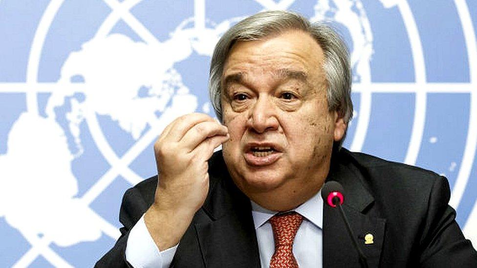 Guterres në OKB   Barazia nuk është ëndërr  është vendim    draft