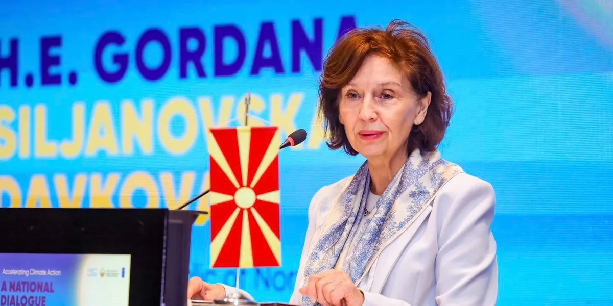 Siljanovska Davkova  Le t i shndërrojmë angazhimet për klimën në investime konkrete dhe rezultate të matshme