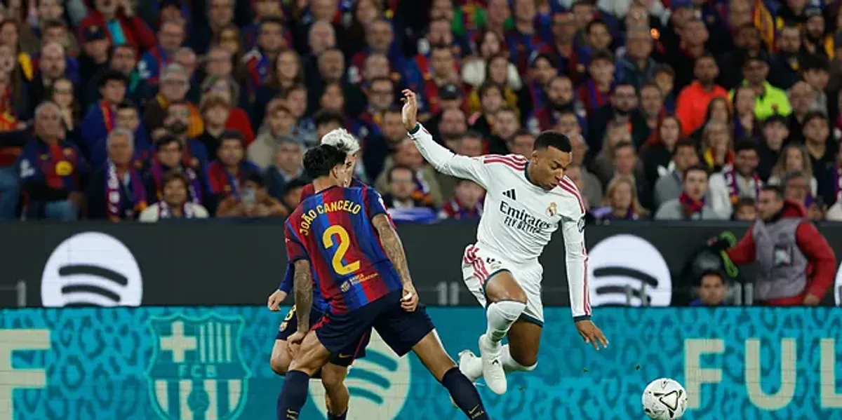 Mbappe hesht Barcelonën  Reali shkon në pushim me epërsi në El Clásico
