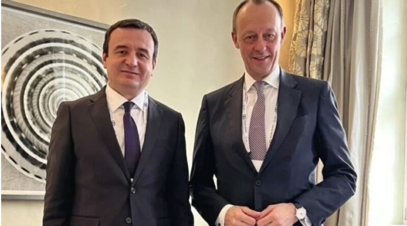 Merz uron Kurtin: Kapërceni dallimet partiake për të zgjidhur çështjet institucionale