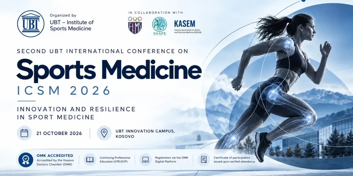 ubt-organizon-konferencen-me-te-madhe-shkencore-per-mjekesine-sportive-me-pjesemarrjen-e-profesionisteve-boterore